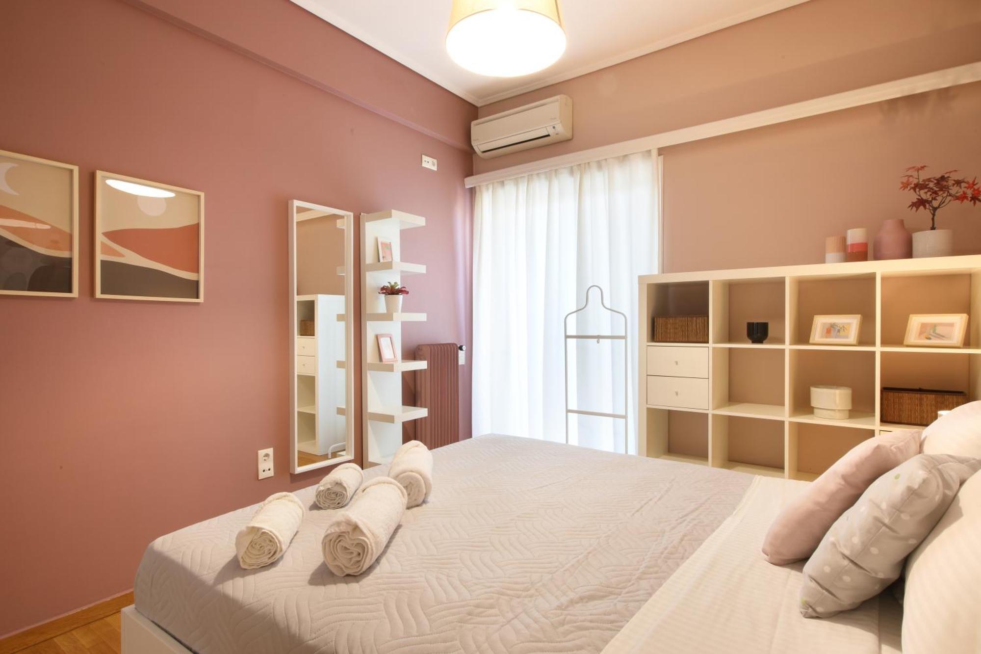 Modern 2Bd Apartment Next To Acropolis Athen Exterior foto