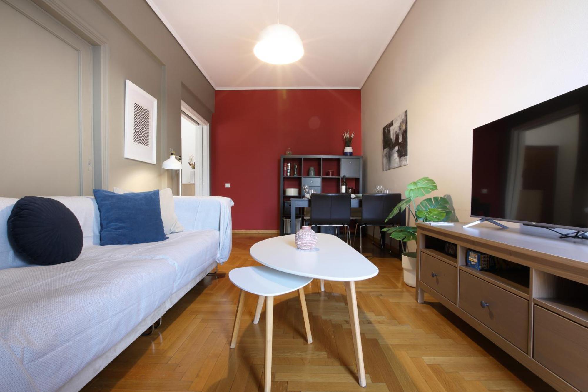 Modern 2Bd Apartment Next To Acropolis Athen Exterior foto